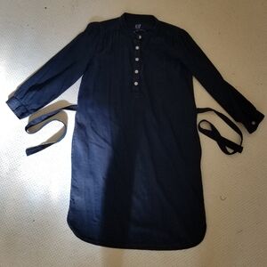 NWT GAP Denim shirt dress. Size S.